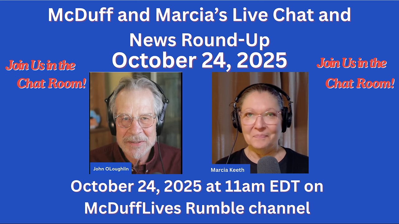 McDuff's Friday Live Chat, October 24, 2025