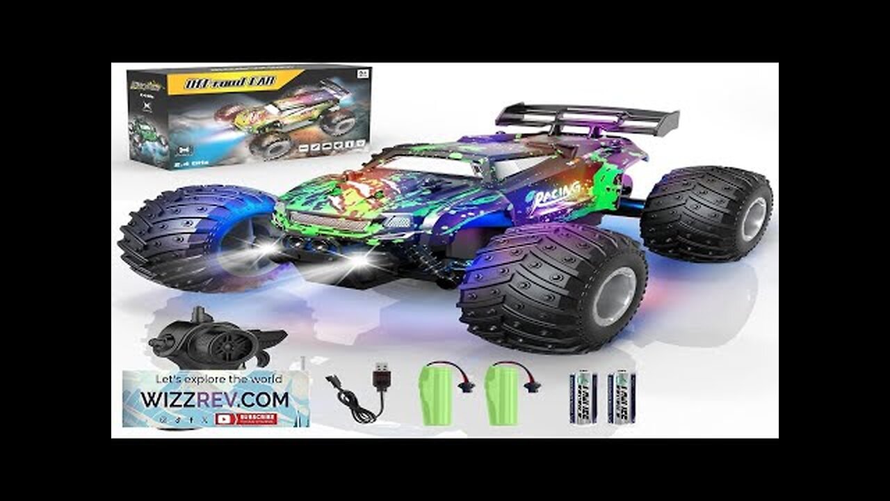 Remote Control Car 1:18 Scale All Terrain RC Cars 2WD 20Km/h Review