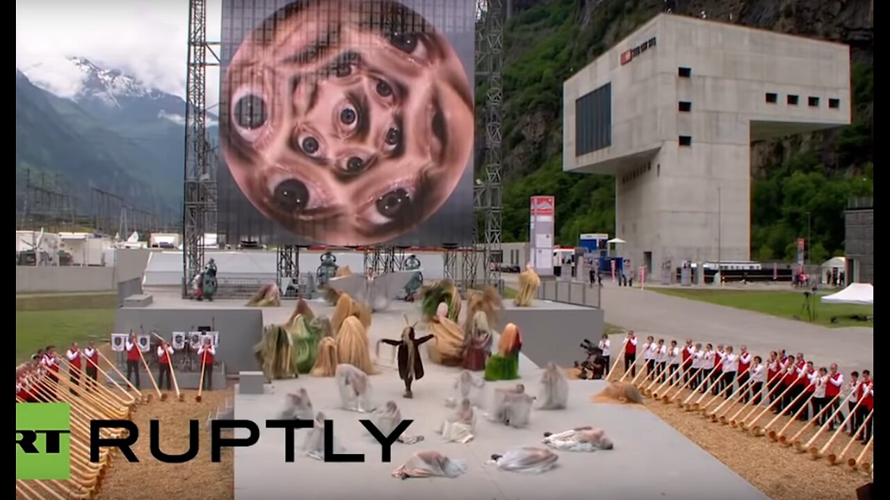 Gotthard Tunnel Opening Ceremony
