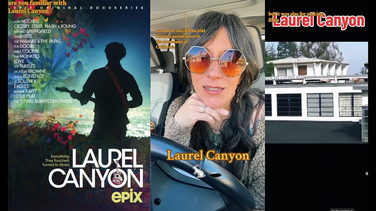 🚨🇺🇸 CIA Operation Laurel Canyon ▪️ MK Ultra, Wonderland Air Force Base ▪️ Music Programming, LSD, Satanic Hollywood