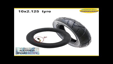 10 Inch 10x2.125 Pneumatic Tire Inner Tube Outer Tube for Electric Scooter Review