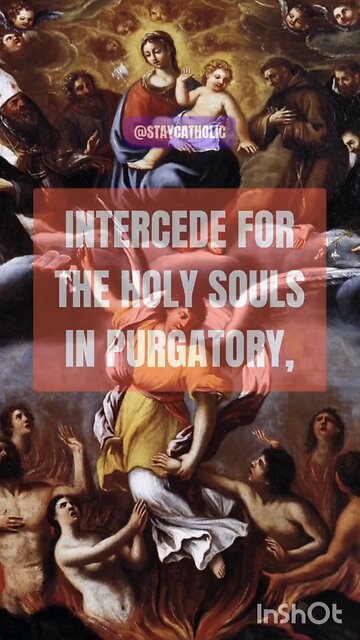 PRAYERS FOR THE HOLY SOULS IN PURGATORY #truth #jesus #christ #king #mary #joseph #ihs #church#bible