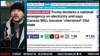 Trump Declares NATIONAL EMERGENCY As Canadian Premiere THREATENS Americans With SHUTTERING Power