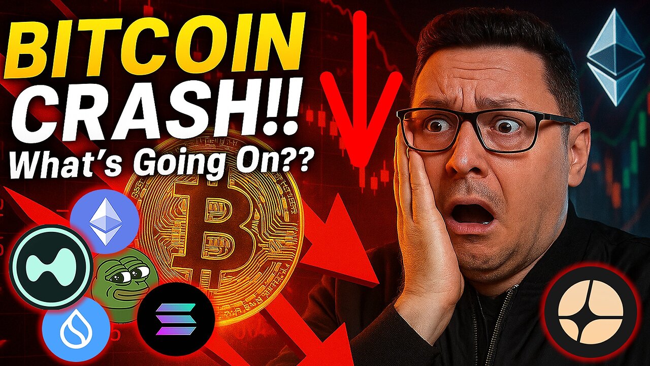 Bitcoin Crash ☠️ Crypto CRASHING Hard!! FLASH CRASH Analysis! Watch ASAP!!