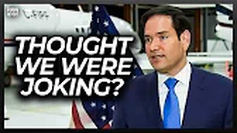 Listen to Press Go Quiet as Rubio Gives a Chilling Warning to Europe