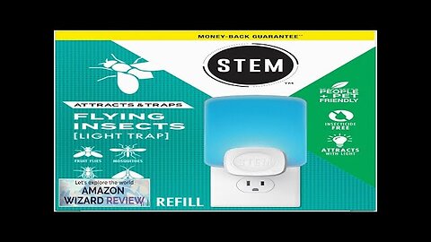 STEM Light Trap: Indoor Fruit Fly Trap Effective Insect Control for Home Review