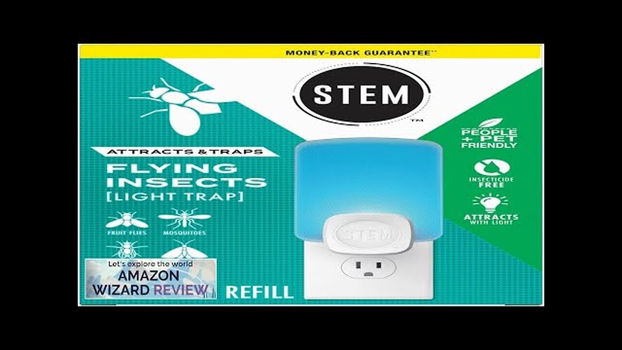 STEM Light Trap: Indoor Fruit Fly Trap Effective Insect Control for Home Review