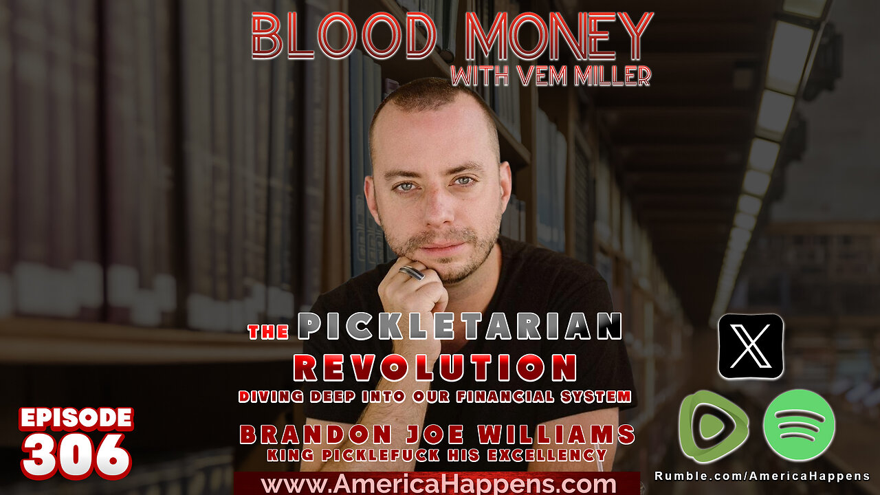 The Pickletarian Revolution, Vem Miller interviews Brandon Joe Williams about his latest lawsuits