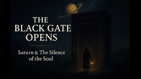 The Black Gate Opens: Saturn and the Silence of the Soul - EP1