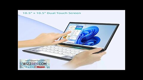 Intel N95 Processor 10.5“+10.5” touch Dual Screen Laptop Gaming Laptop DDR4 16GB/32GB Review