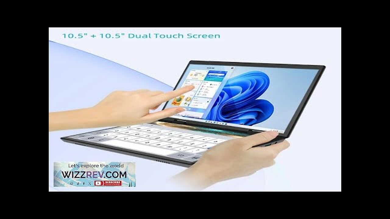 Intel N95 Processor 10.5“+10.5” touch Dual Screen Laptop Gaming Laptop DDR4 16GB/32GB Review