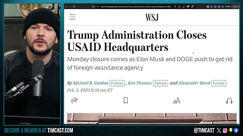 Trump & Elon Just NUKED THE DEEPSTATE, USAID HQ Shut Down Today, Long Accused CIA Front Under Fire