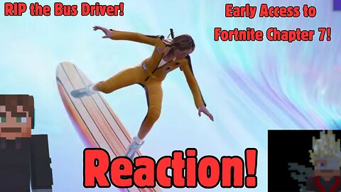Fortnite Chapter 7 EARLY ACCESS Reaction! 😱 New Map, New Loot, New Meta!