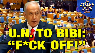 UN Delegates Walk Out EN MASSE to protest Benjamin Netanyahu!