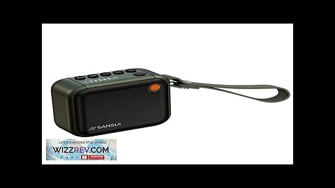 Sansui F39 20W Mini bluetooth Speaker Quad Drivers HiFi Stereo Bass TWS Review