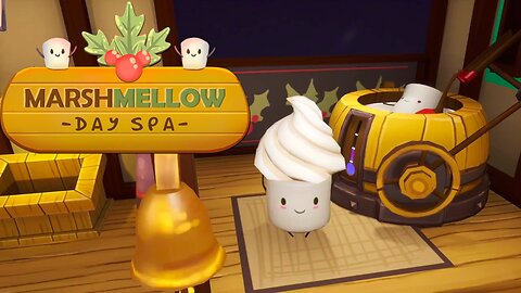 We Are Marshmallow Running The Hot Coco Baths For Our Fellow Mellows! | Marshmellow Day Spa - Ep2