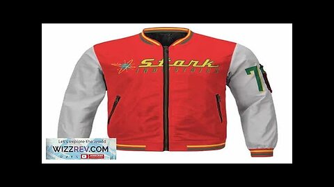 Iron Man Stark Industries Colorful Design Dope Varsity Jacket Review