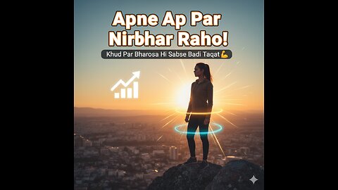 Apne Ap Par Nirbhar Raho | Khud Par Bharosa Hi Sabse Badi Taqat Hai 💪 | Motivational Video