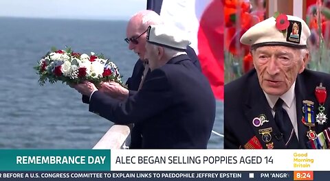 100-YEAR-OLD WORLD WAR II VETERAN ALEC PENSTONE "NOW OUR COUNTRY IS WORSE THAN WHEN I FOUGHT FOR IT"