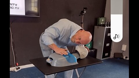 Medical/weapons training. December 2007