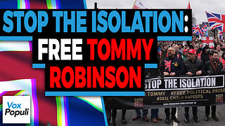 THOUSANDS March to FREE TOMMY ROBINSON | Stop the Isolation