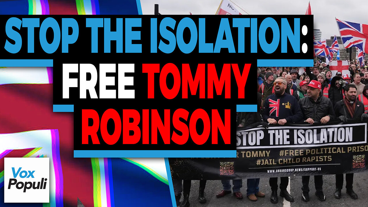 THOUSANDS March to FREE TOMMY ROBINSON | Stop the Isolation