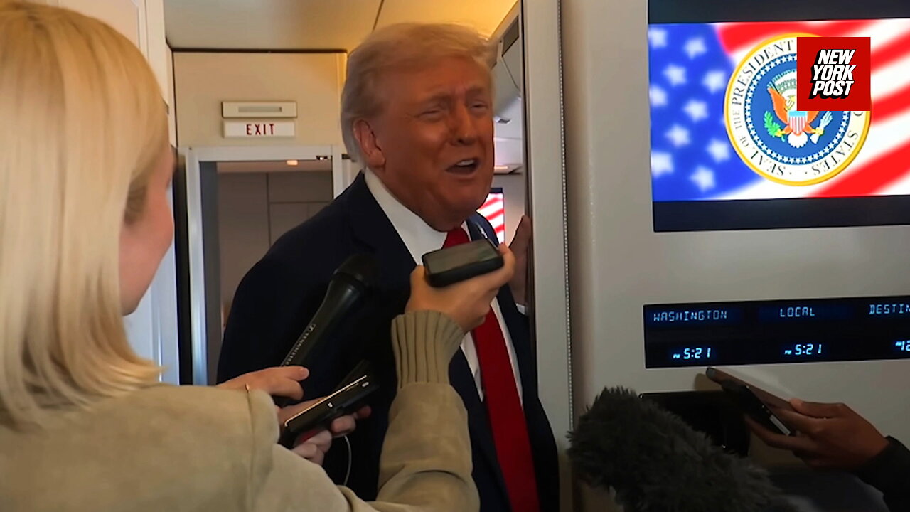 Trump jokes 'Not sure I'm gonna be able to make heaven!' despite Hamas-Israel peace deal