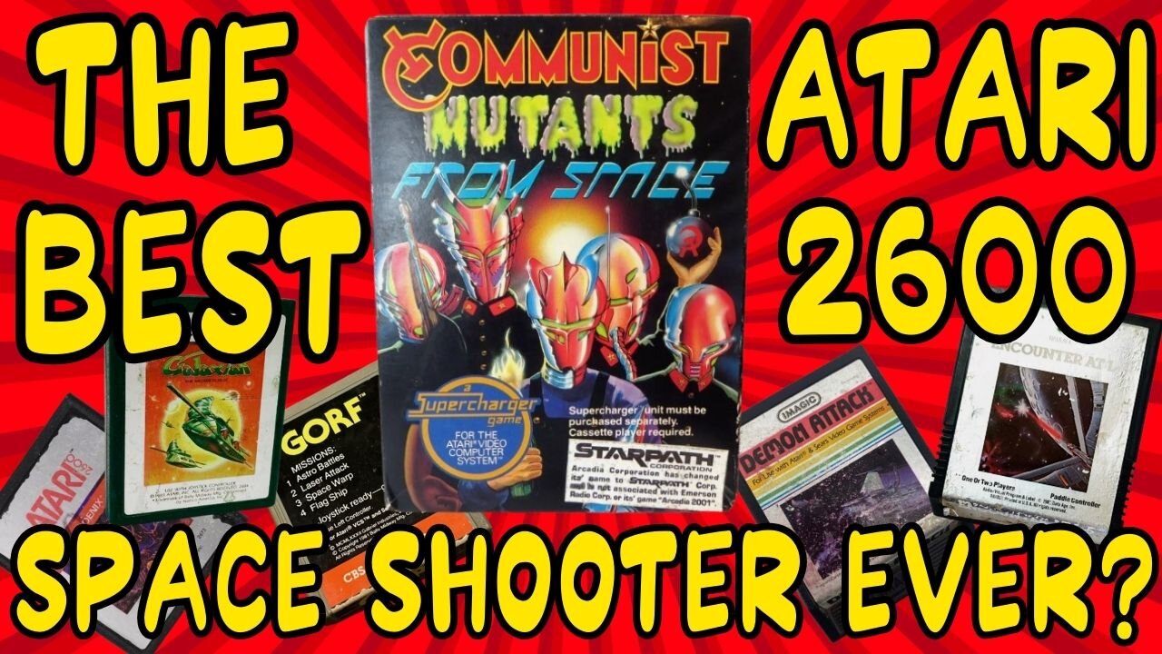 Let's Play Communist Mutants From Space For The Atari 2600