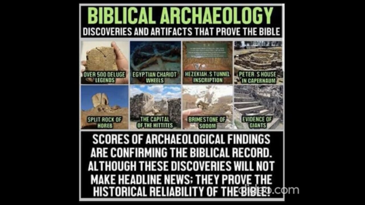BIBLICAL ARCHAEOLOGY DISCOVERIES & ARTIFACTS that Prove the BIBLE.…. “And ye shall know that I am in the midst of Israel, and that I am the LORD your God, and none else” 🕎 Ezekiel 37:12-14 “Behold, O my people, I will open your graves”