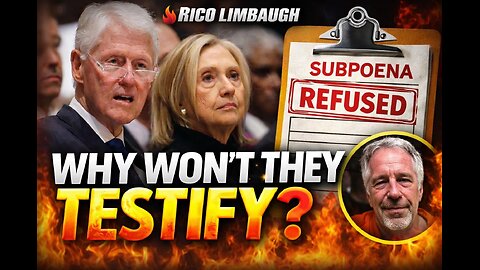 Bill & Hillary Clinton REFUSE Epstein Subpoena 😳 What Are They Hiding❓🚨