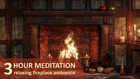 Study Better By This Cosy Fireplace | Ambience To Enhance Your Focus | Productivity Boost