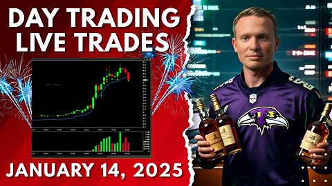 Live Day Trading - POUNDING THE TRADE BUTTON