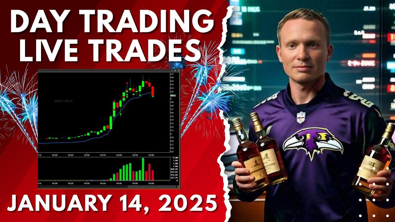 Live Day Trading - POUNDING THE TRADE BUTTON