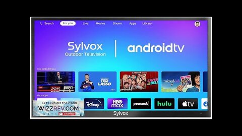 SYLVOX Outdoor TV 43" Deck Pro Series 4K UHD Smart TV Review