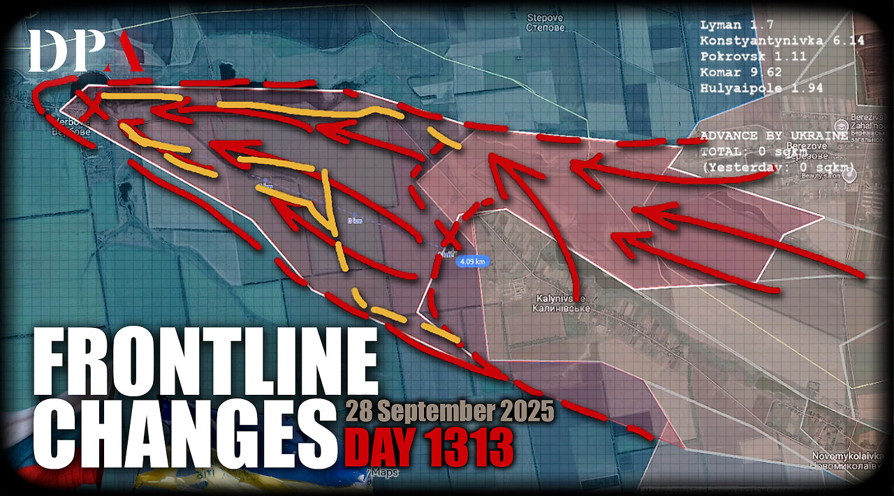 [ Ukraine Frontline Changes ] Russia kept entering more...