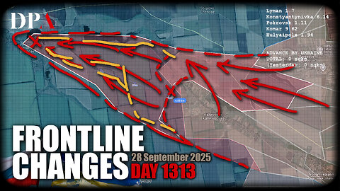 [ Ukraine Frontline Changes ] Russia kept entering more...