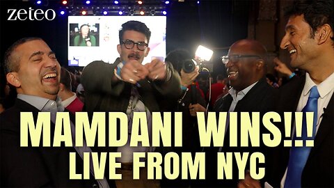 Zeteo's NYC Mayoral Election Coverage — LIVE from the Zohran Mamdani HQ