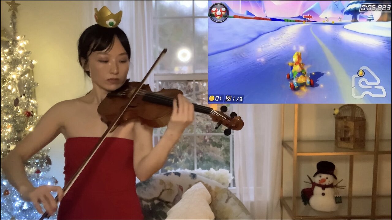 Mario Kart 8 - Snow Land (Violin Cover)