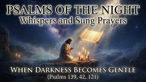 Psalms of the Night – Whispers and Sung Prayers — When Darkness Becomes Gentle Ps 139, 42 & 121
