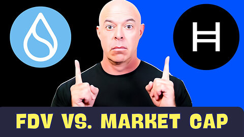 Crypto Market Cap vs. Fully Diluted Value EXPLAINED — most are clueless! SUI & HBAR as Examples