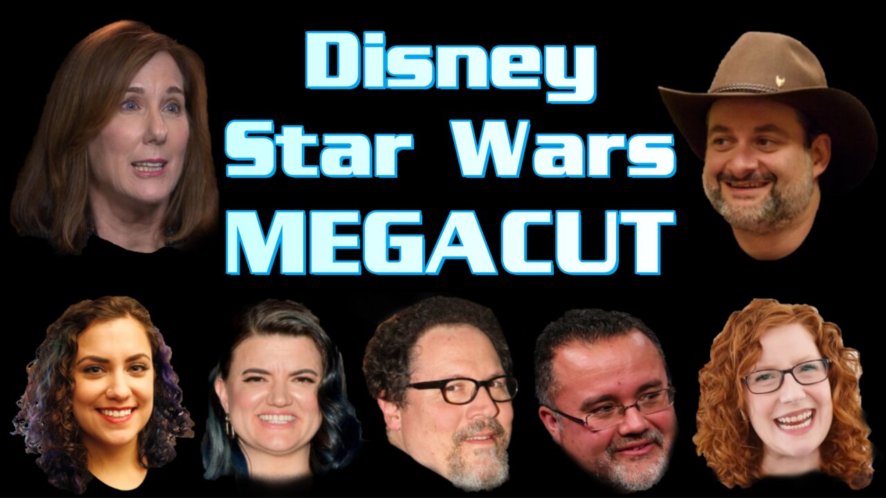 The Disney Star Wars MEGACUT - Almost Everything They've Done Wrong