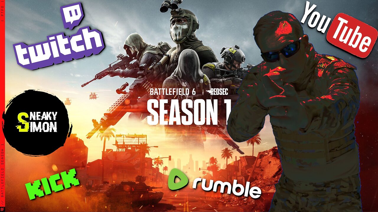 LIVE - Sneaky Simon - Battlefield 6 (Season 1)
