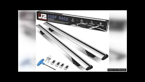 J2 Engineering J2-RR-120-WH Pair of 49" Aluminum Roof Rack Cross Bars Cargo Review