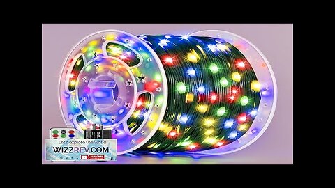 Christmas Lights 1200 LED 394 FT Waterproof Outdoor String Lights with Remote Review