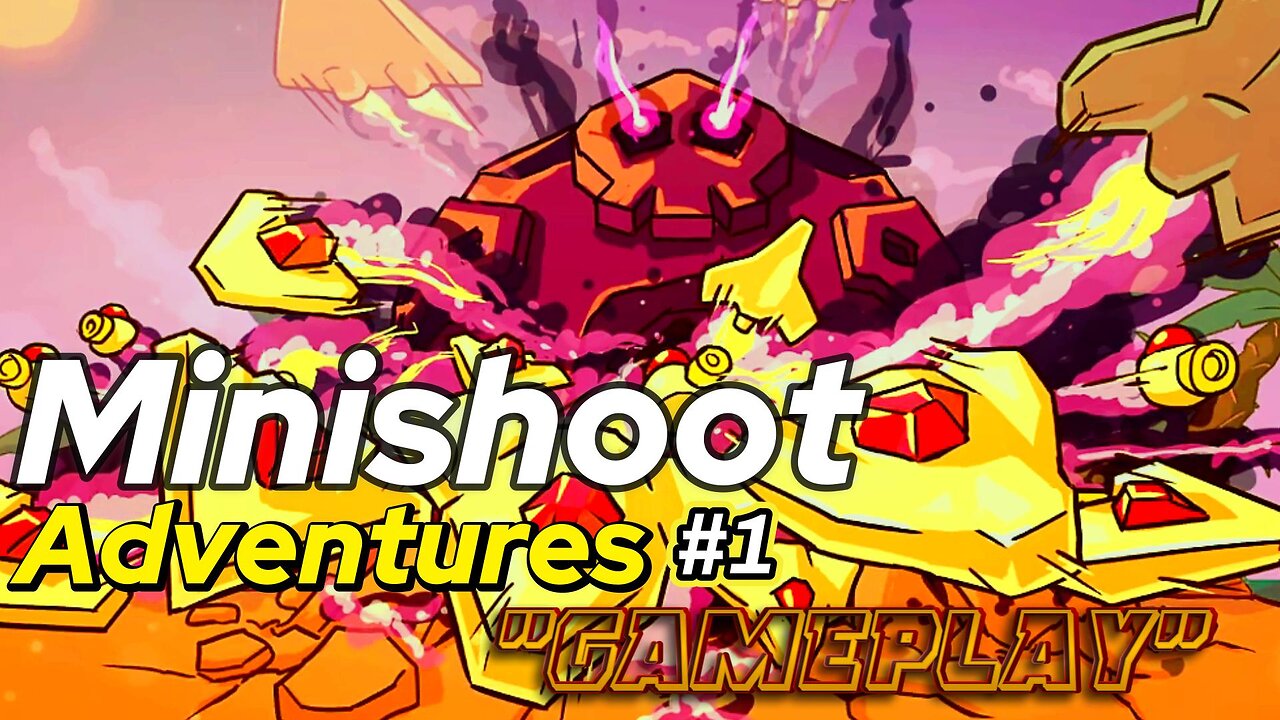 Minishoot’ Adventures 🚀 | First Try – 30 Minutes of Bullet-Hell Exploration | No Commentary