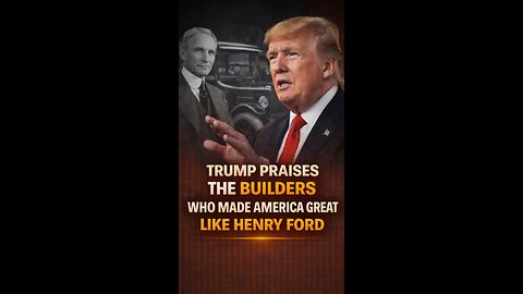 🚨 TRUMP PRAISES THE BUILDERS WHO MADE AMERICA GREAT
