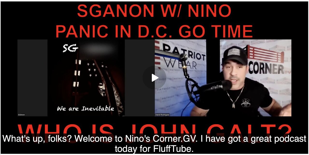 SGANON & NINO: Washington DC In Chaos! Military On High Alert! GO TIME. CLIF HIGH, JUAN O'SAVIN