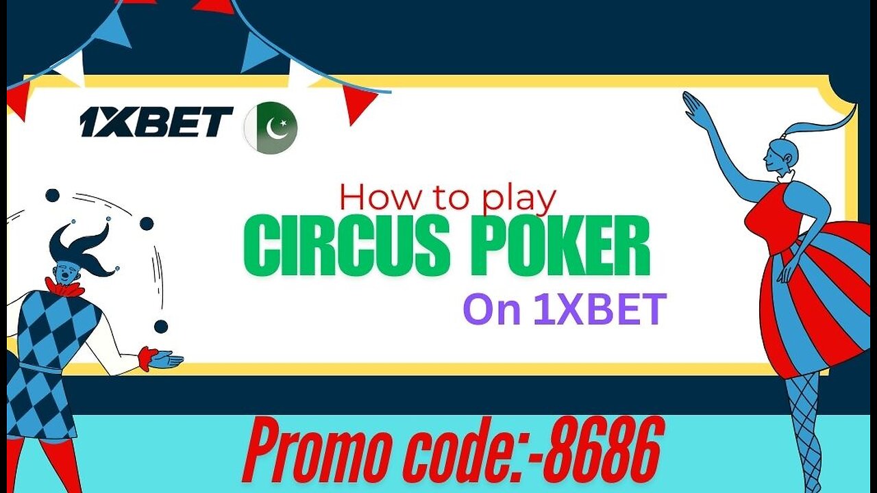 How we play Circus Poker game on 1XBET...//1XBET par Circus Poker game kesay kheli jati hy..???