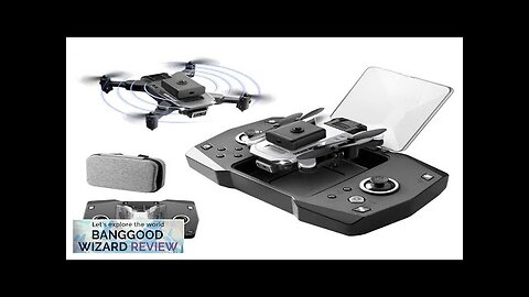 KY912 Mini WiFi FPV with 4K Dual HD Camera 360° Infrared Obstacle Review