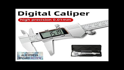 Digital Pachometer Metal Caliper Professional Vernier Caliber Measuring Tools Woodworking Review